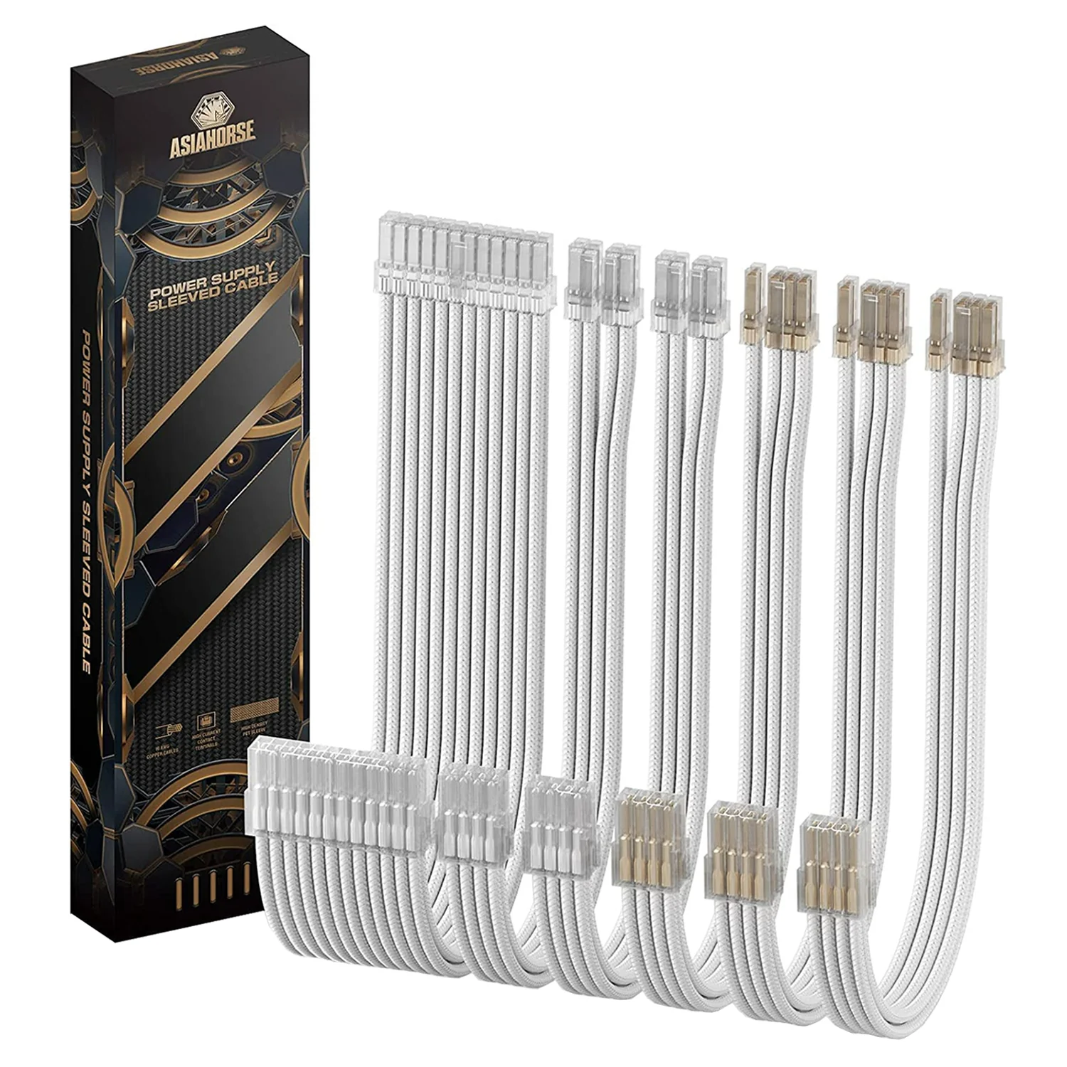 AsiaHorse Transparent Series PSU Uzatma Kablosu - Image 3