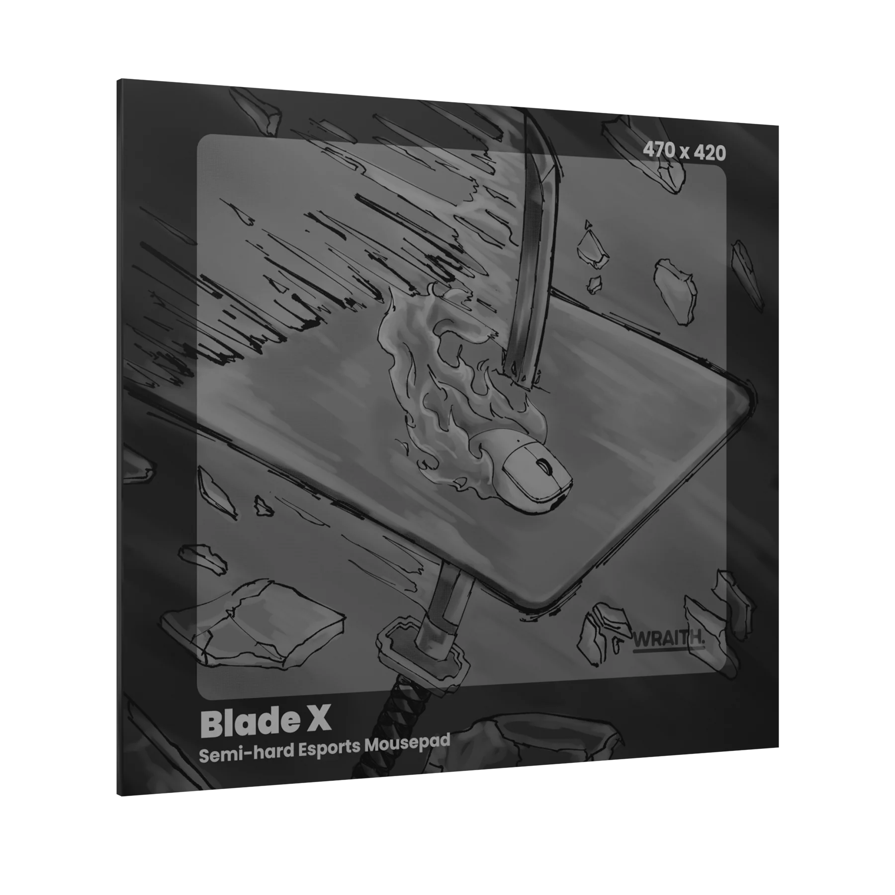 Wraith Blade X Semi-Hard Mousepad [Ön Sipariş] - Image 3