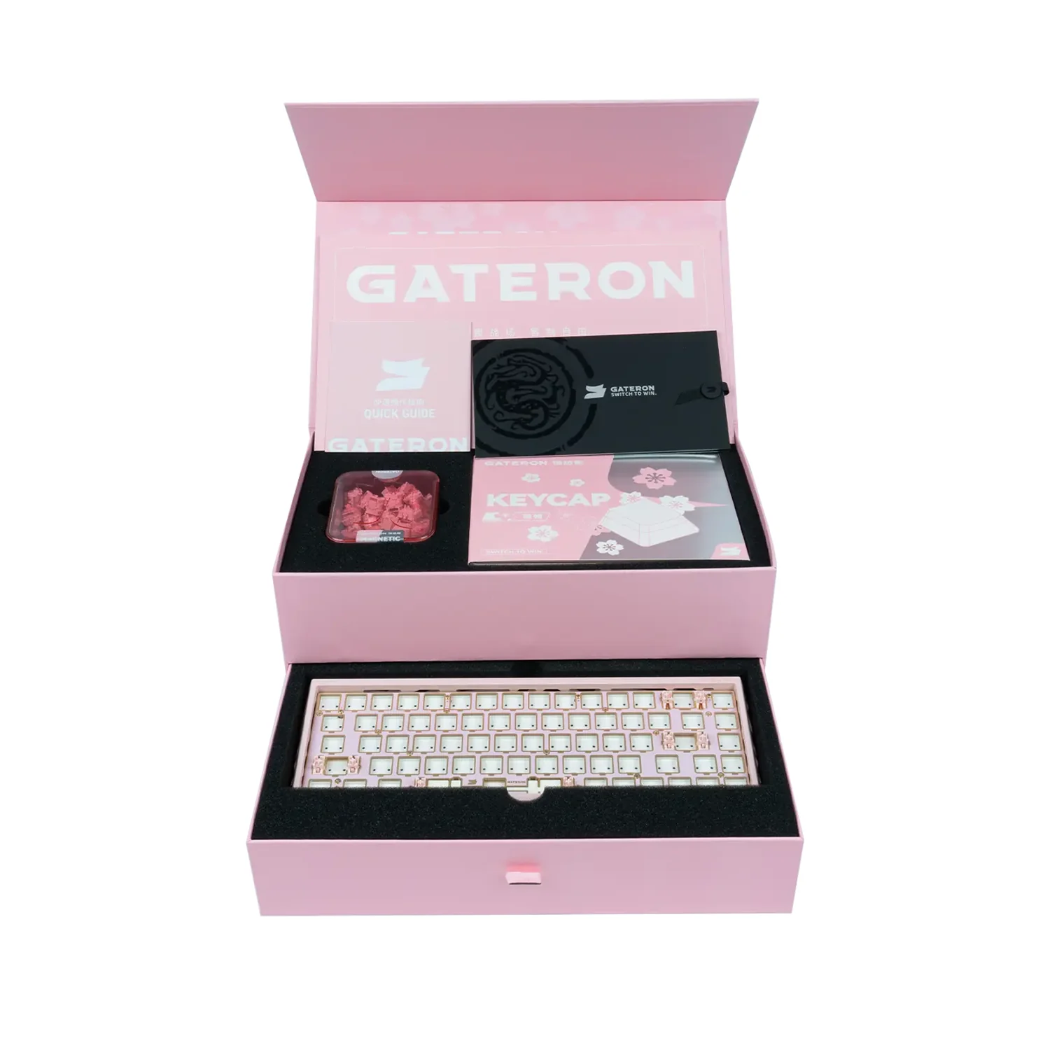 Gateron Fort68 Alüminyum Klavye (Manyetik Switch / HE)