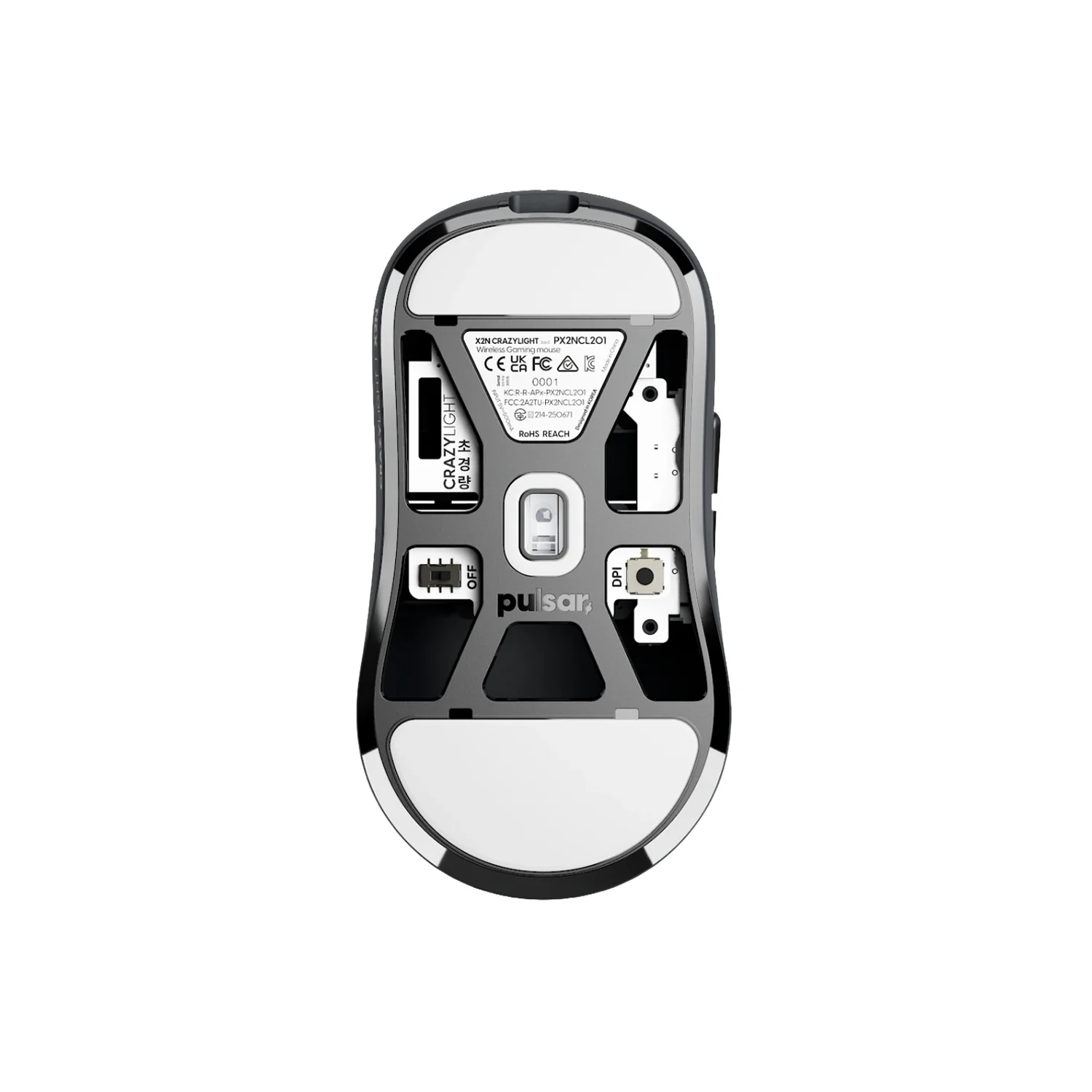Pulsar X2N CrazyLight Wireless Mouse - Image 6